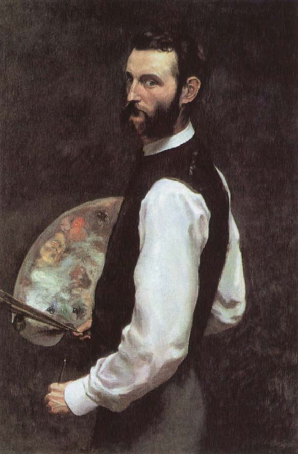 Self-Portrait with Palette